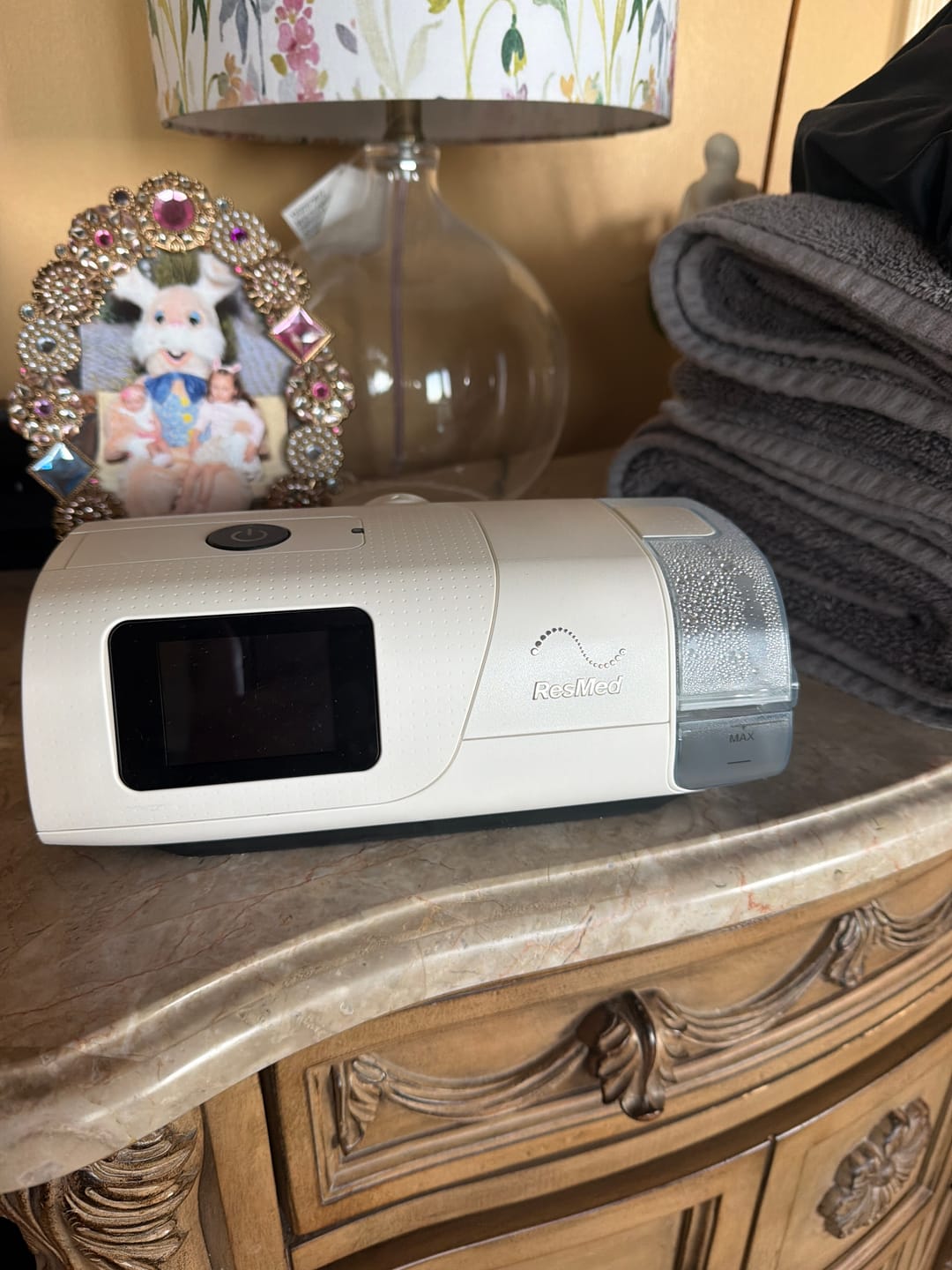 Customer photo review of ResMed AirCurve 11 VAuto BiPAP Machine with Integrated Heated Humidifier