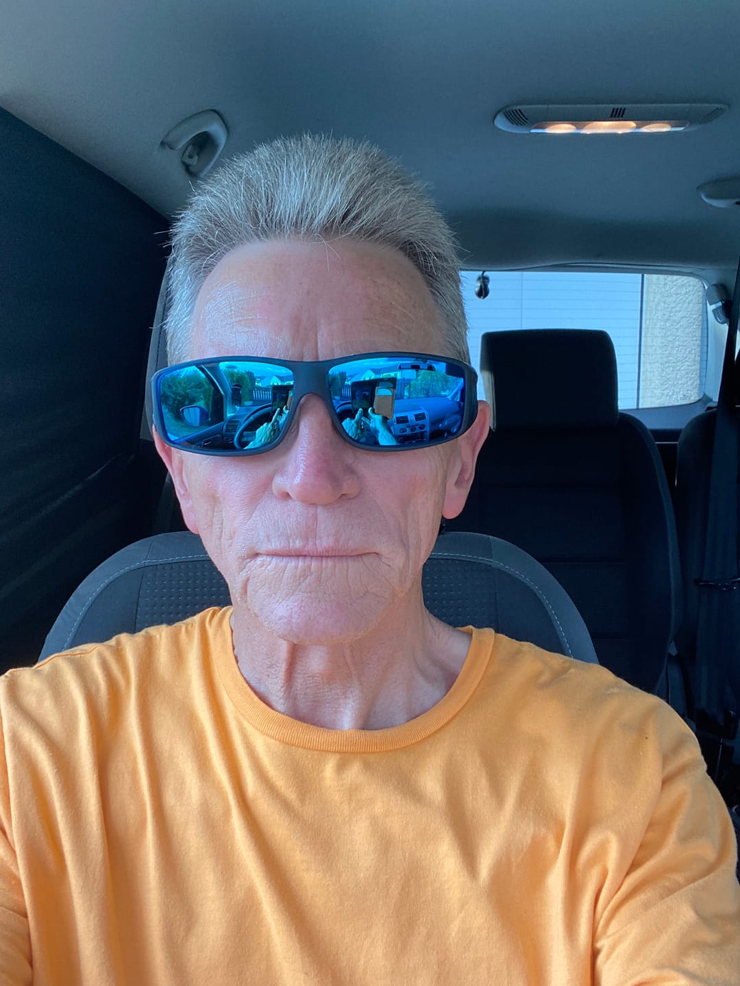 Customer photo review of OverShade™ Polarized Fit-Over Sunglasses