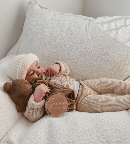 Customer photo review of DODO BEAN BAG - BOUCLE CAMEL