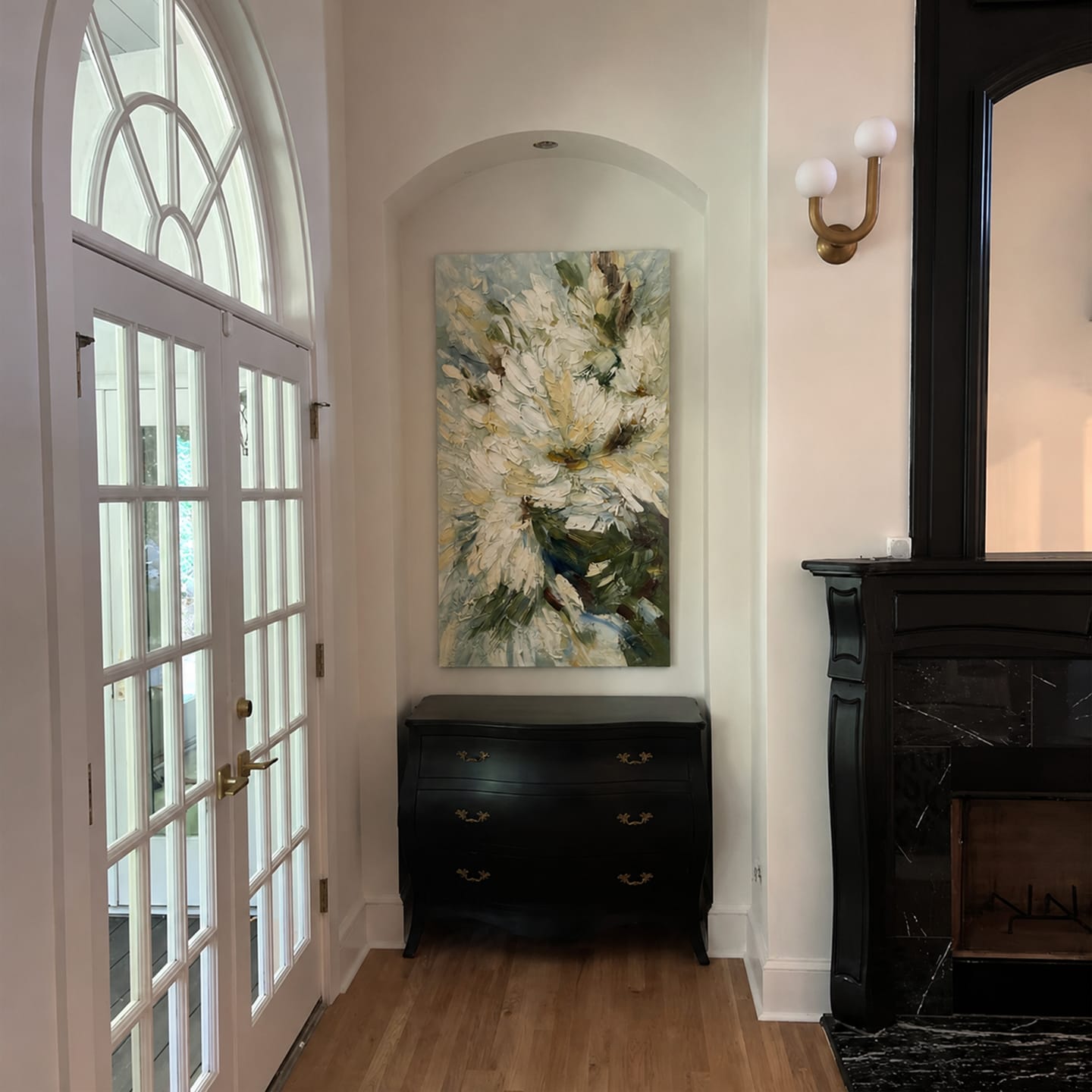 Customer photo review of Flower & Tree Abstract Textured Canvas # FT 380