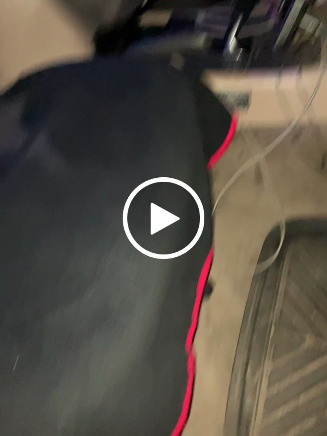 Customer video review of Waterproof Car Seat Towel – Black Racing Red |  Towel Society