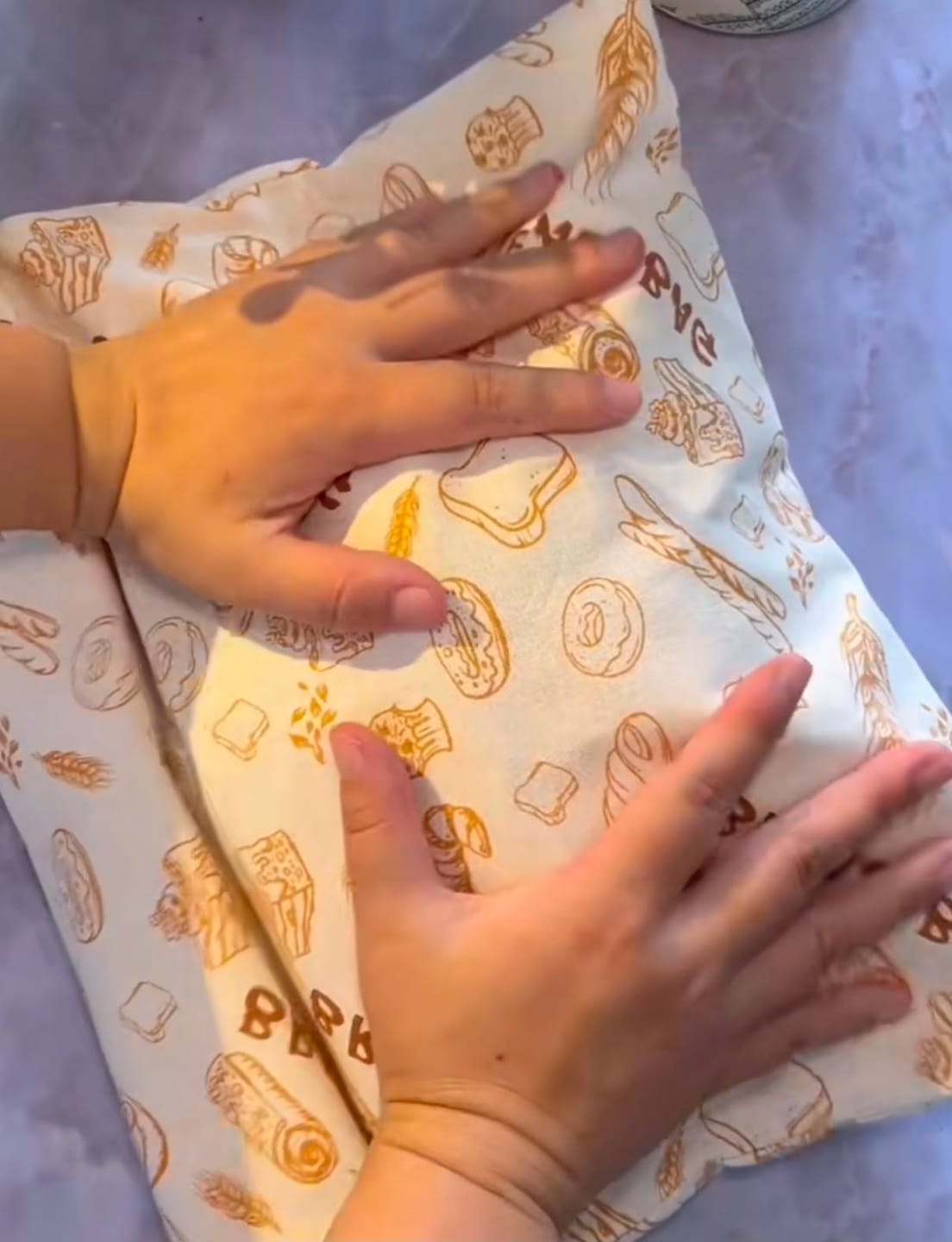 Customer photo review of Premium Heritage 100% Cotton-Beeswax Bag