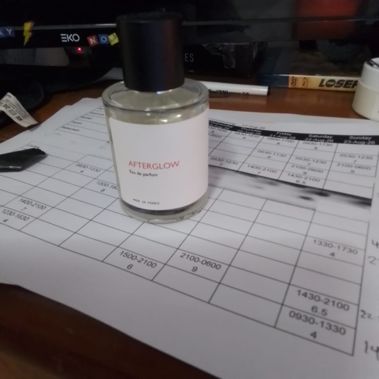 Customer photo review of Afterglow