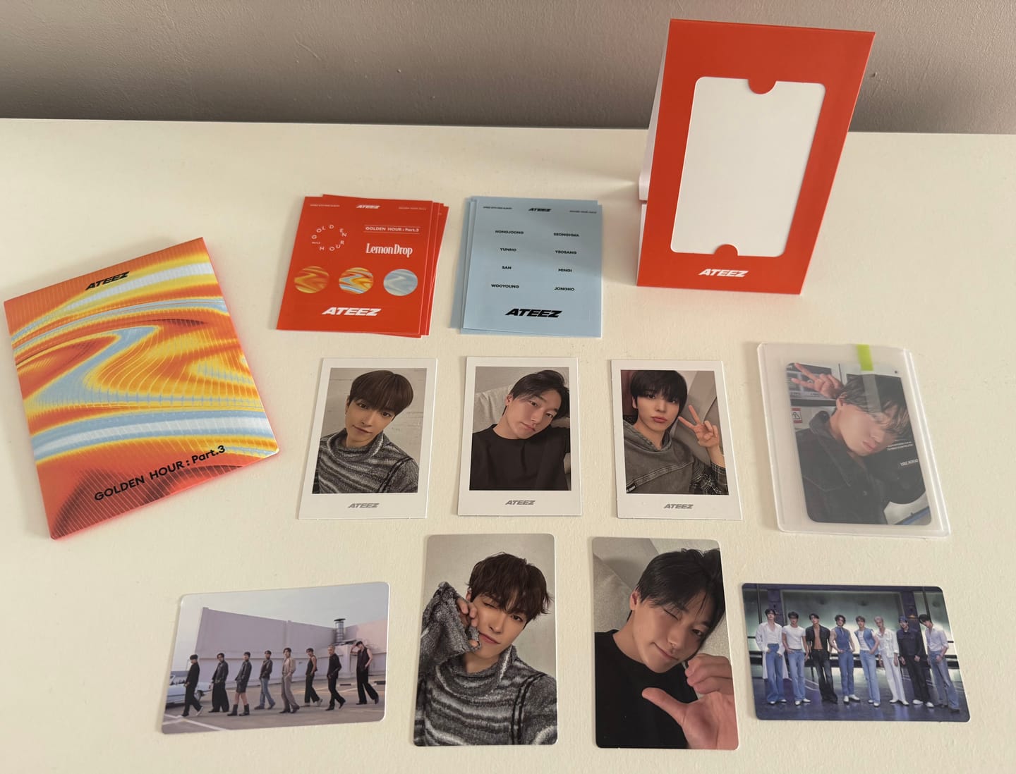Customer photo review of [06/13 1:1 VIDEO CALL EVENT BY SOUNDWAVE] ATEEZ – GOLDEN HOUR: Part.3 (POCAALBUM ver.) (PRE-ORDER)