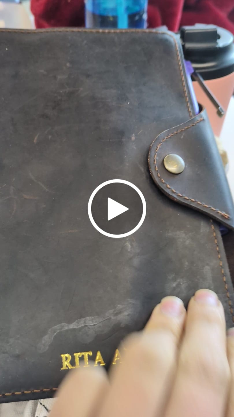 Customer video review of The Notebook Cover