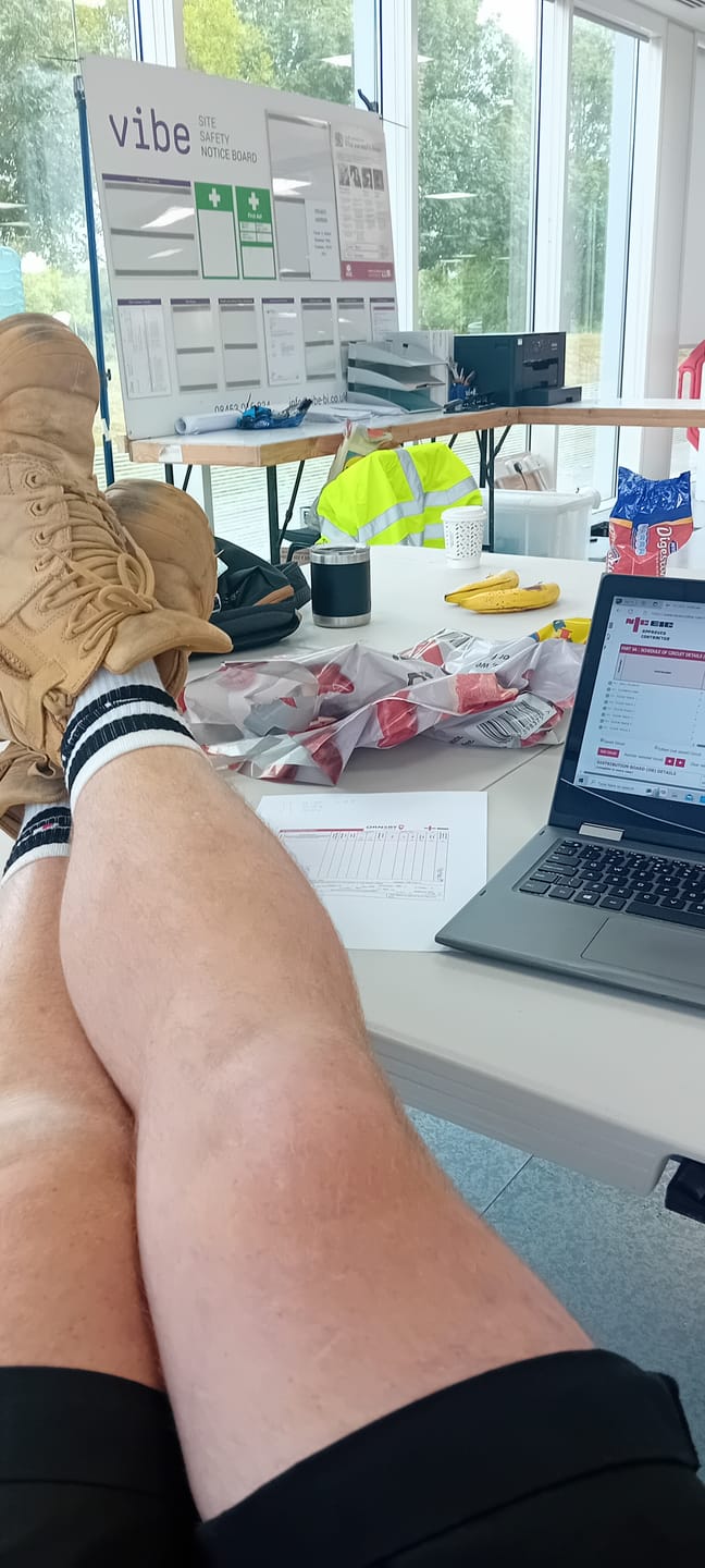 Customer photo review of Unisex Legend Safety Boots