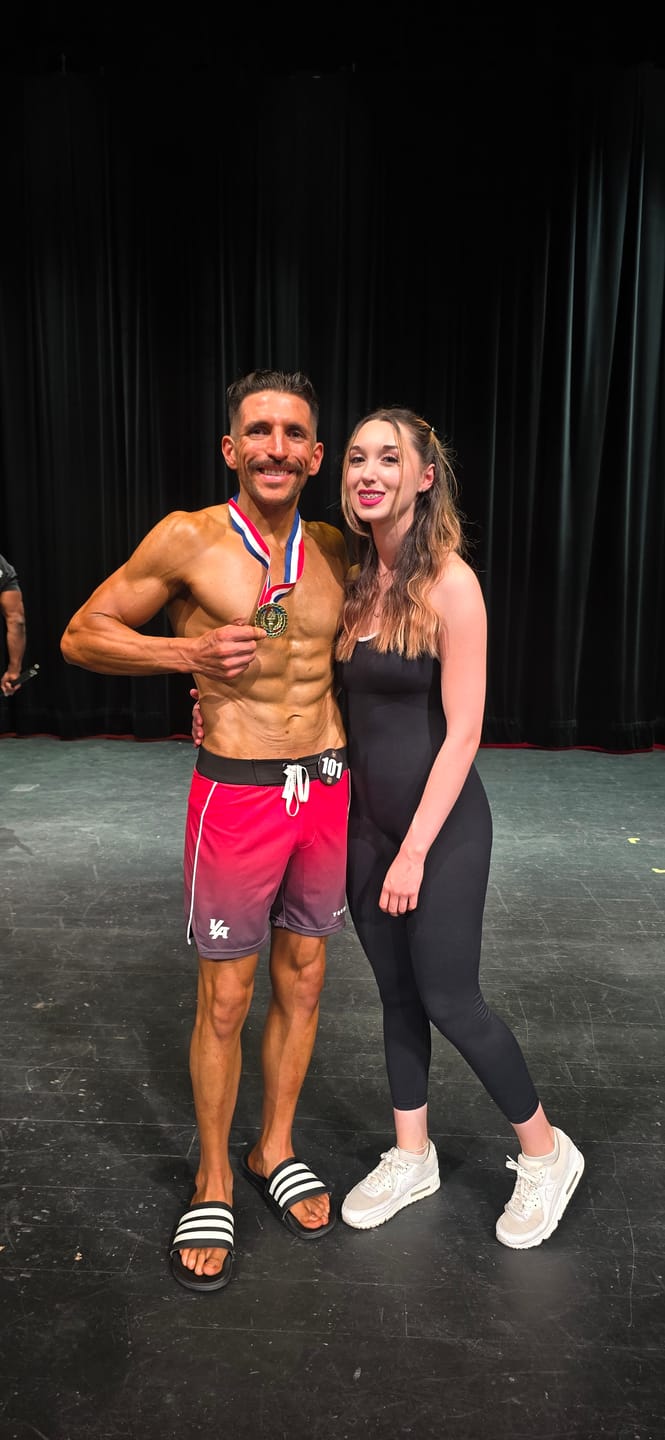 Customer photo review of 1067 - Men's physique Stage Shorts