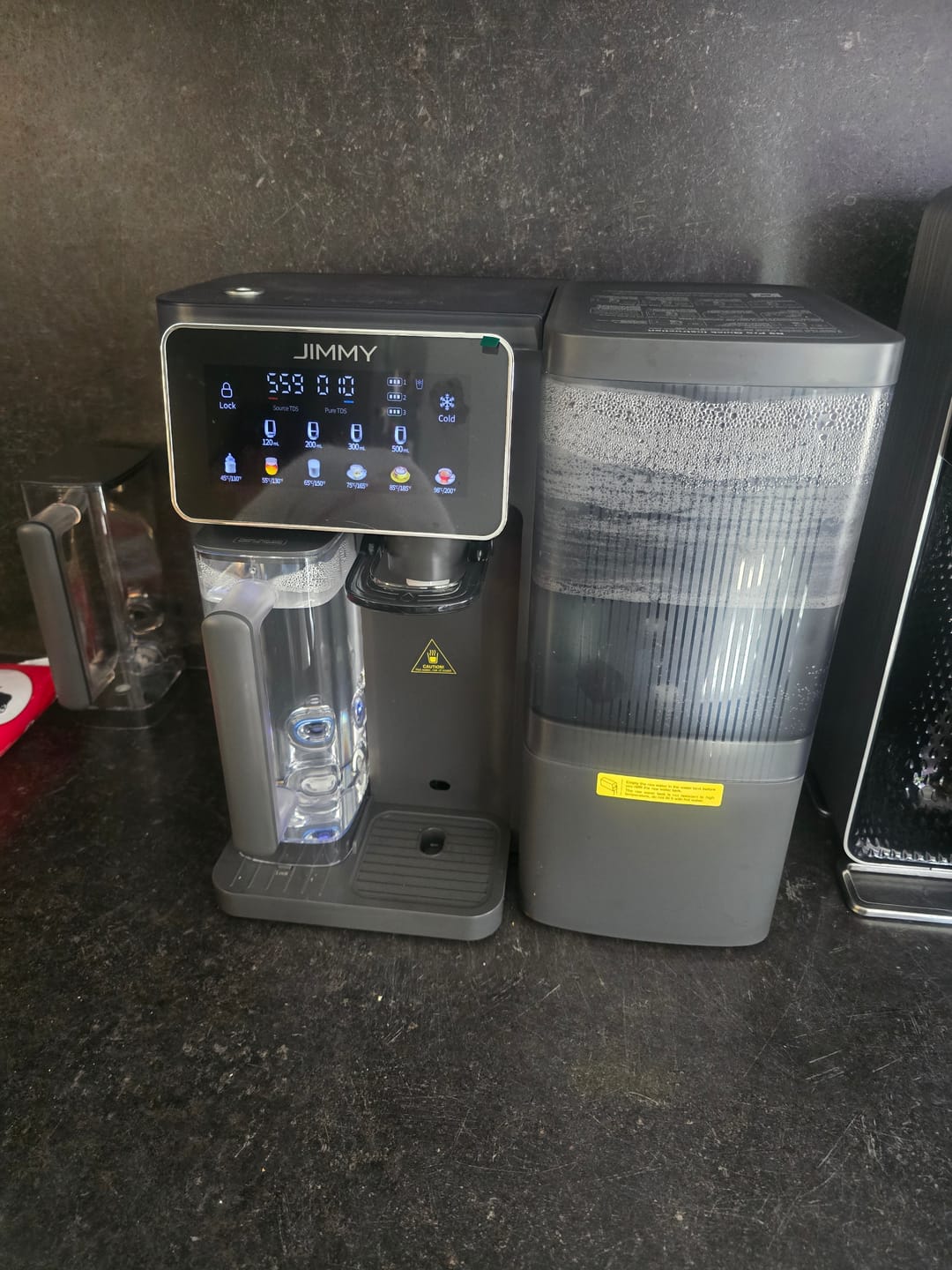 Customer photo review of R9 Pro Smart Countertop Reverse Osmosis Water Purifier