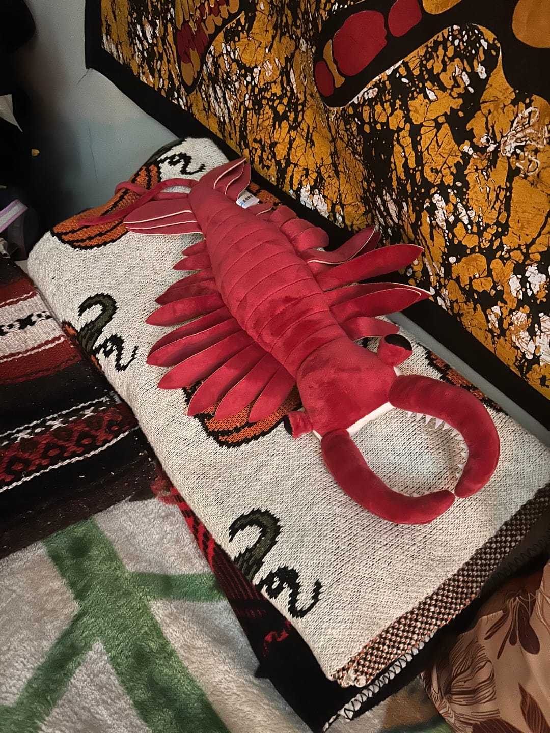 Customer photo review of Anomalocaris Arthropod Soft Stuffed Plush Toy
