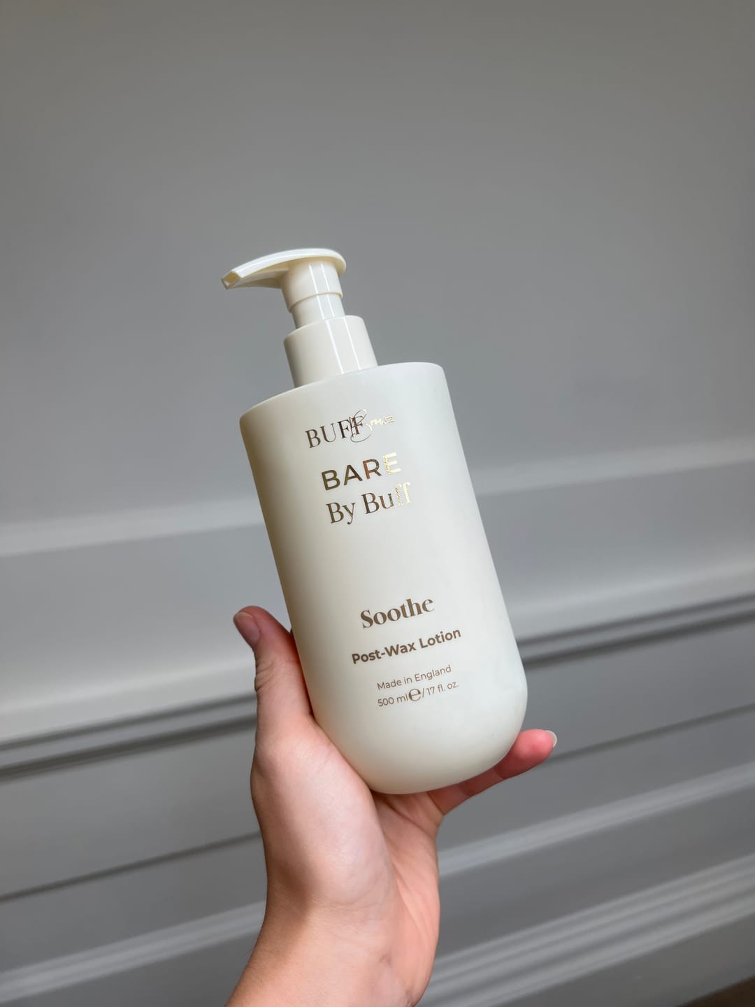 Customer photo review of Bare By Buff - Soothe - 500ml