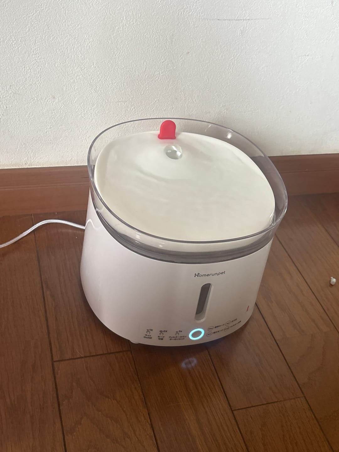 Customer photo review of homerunPET ペットウォーターファウンテン Pro