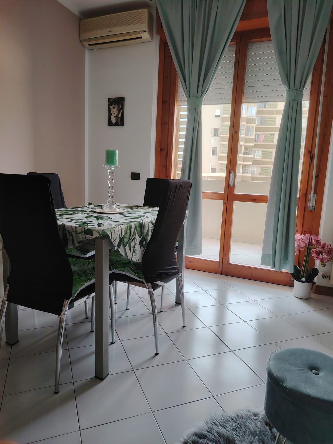 Customer photo review of Cuscini per Sedie Coprisedia 6 Pezzi Foglia Tropicale