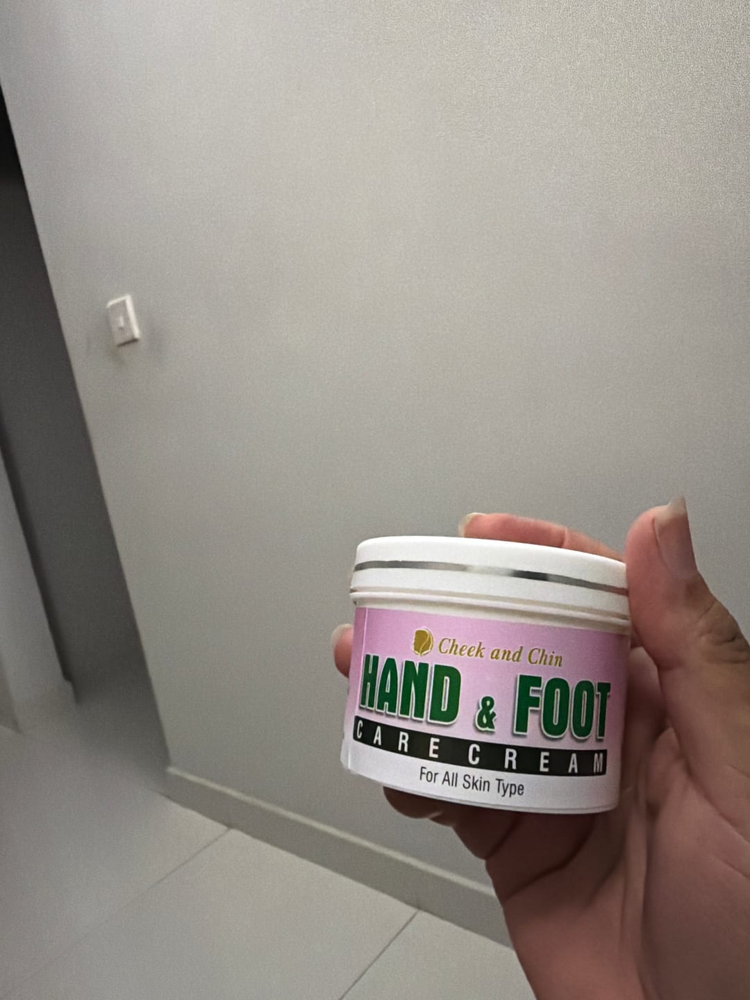 Customer photo review of Hand and Foot cream