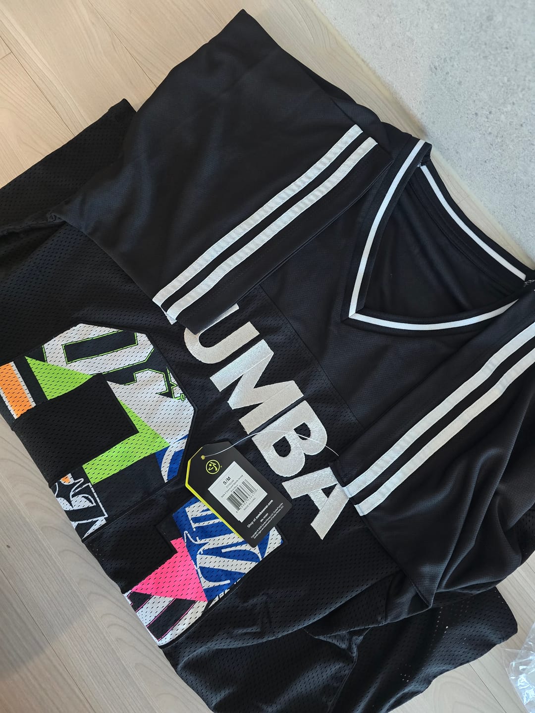 Customer photo review of Dale-Z Oversized Sports Jersey