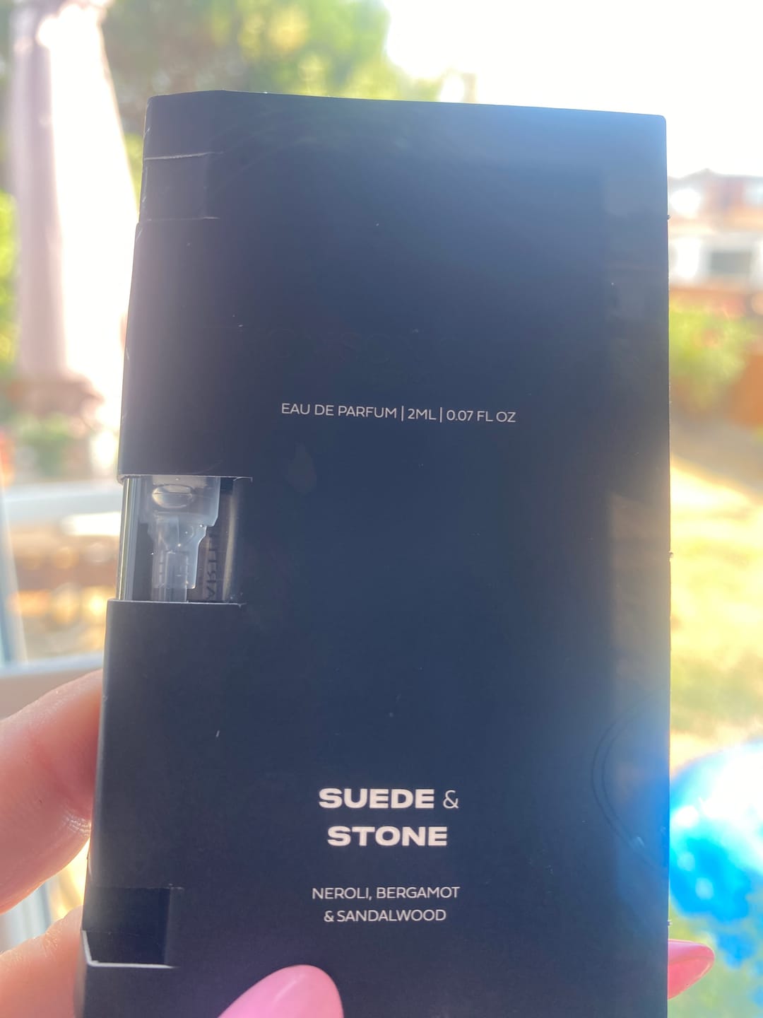 Customer photo review of Suede & Stone | Eau de Parfum | 2ml