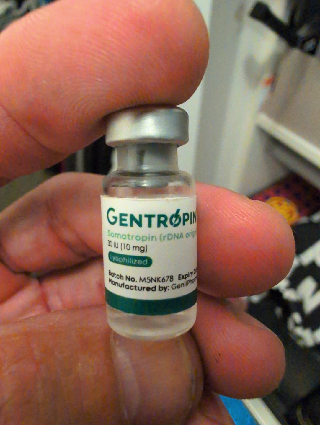 Customer photo review of Gentropin 210 IU