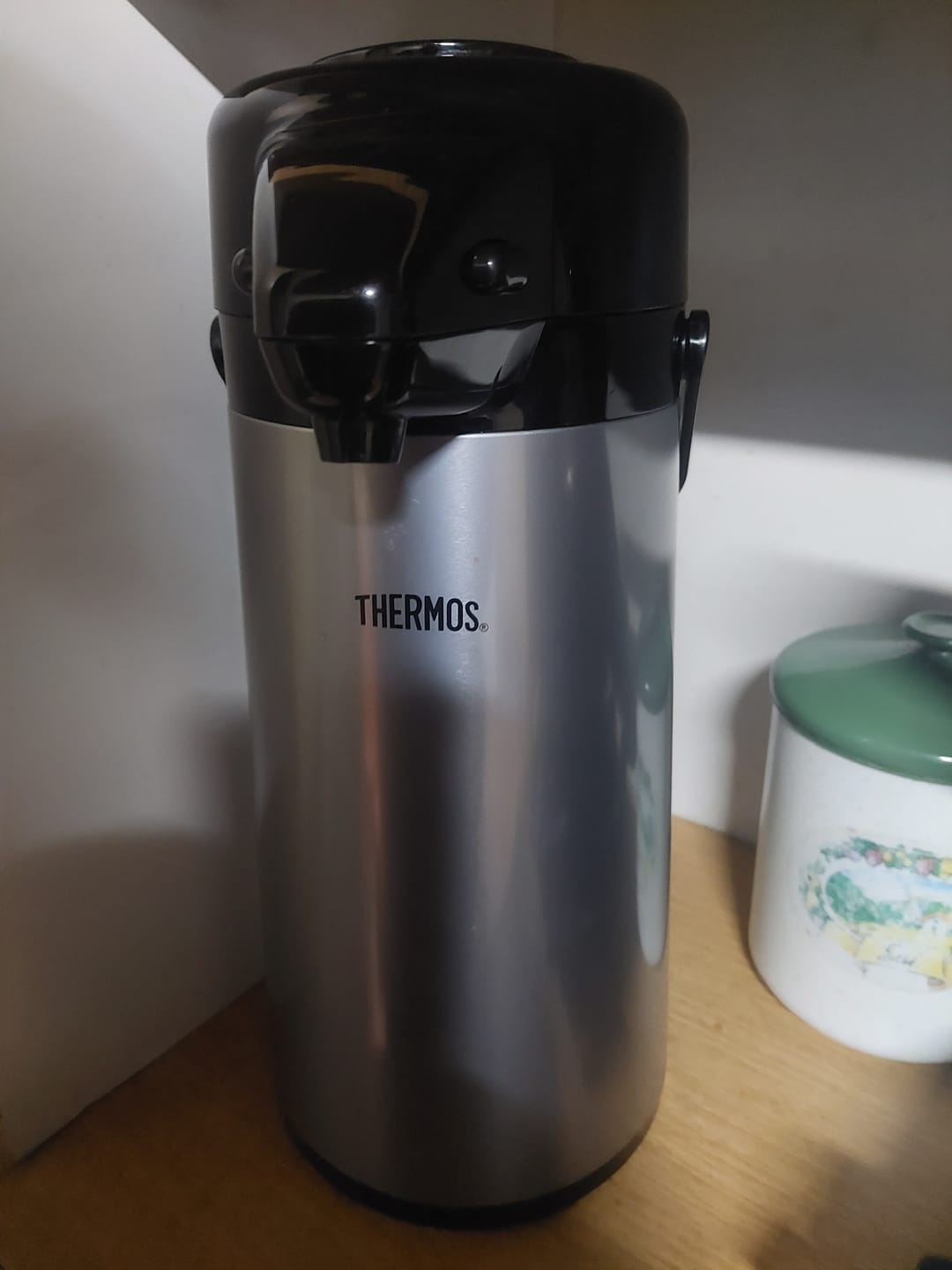 Customer photo review of THERMO SIFÓN DE VIDRIO 1.9LT COLOR ACERO C/CAJA