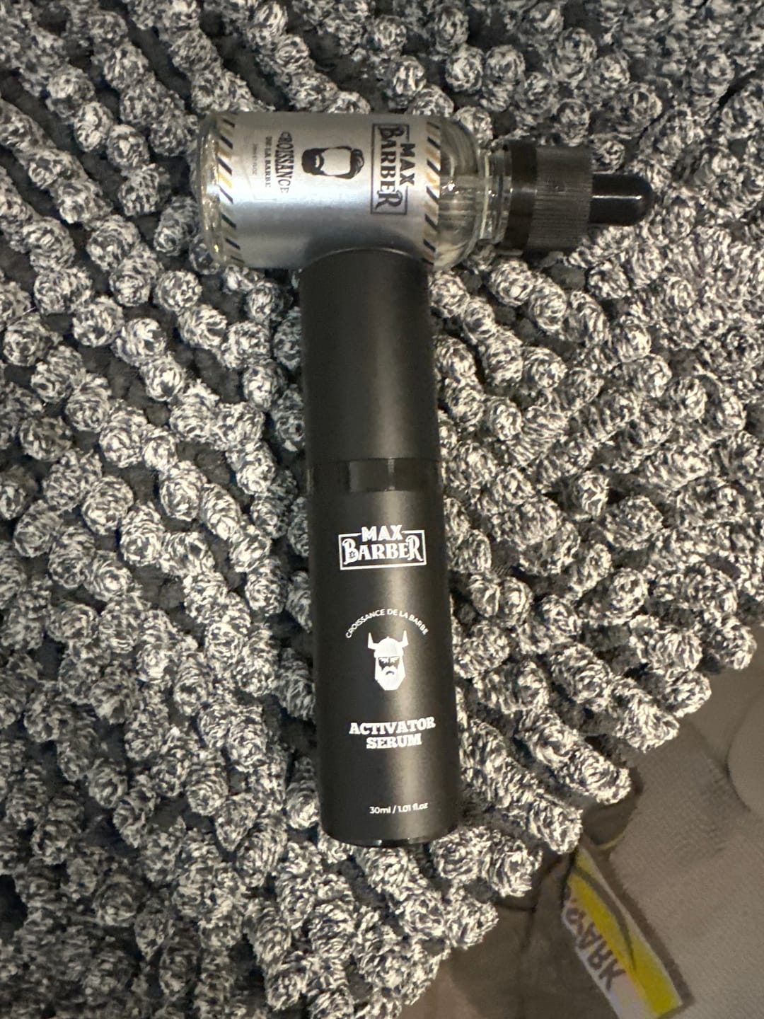 Customer photo review of Activateur de Barbe | Croissance Zones Clairsemées
