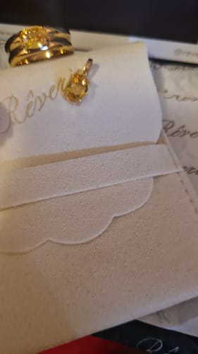 Customer photo review of Ciondolo "Goccia di sole"