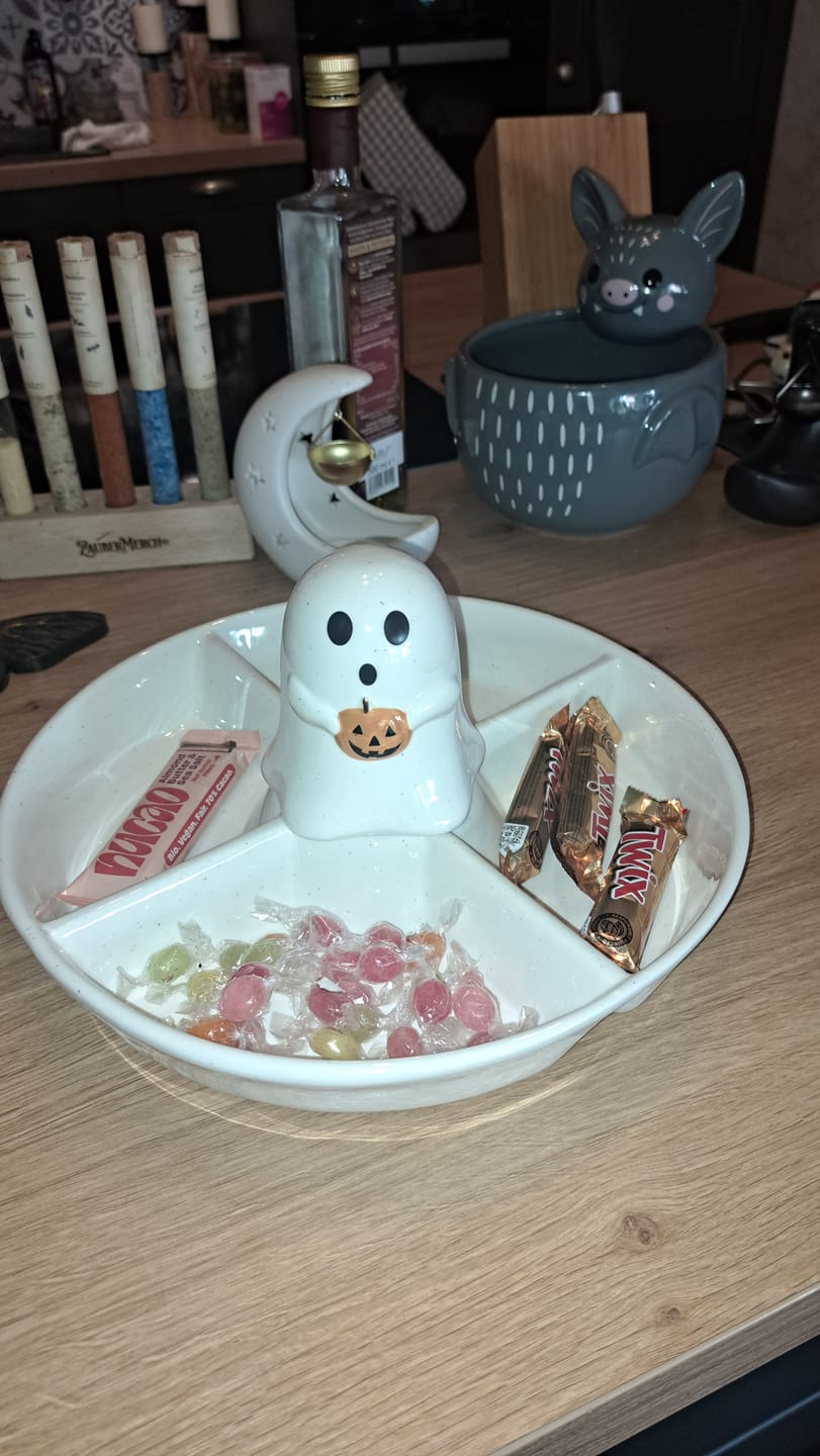 Customer photo review of Geister-Schale für Snacks
