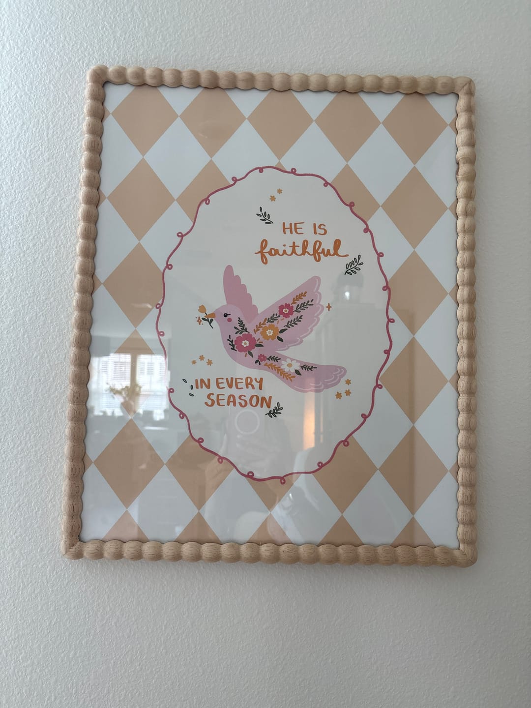 Customer photo review of Spring Faith Decor – Christian Wall Art