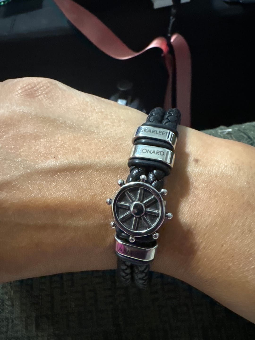 Customer photo review of Bracelet: Captain