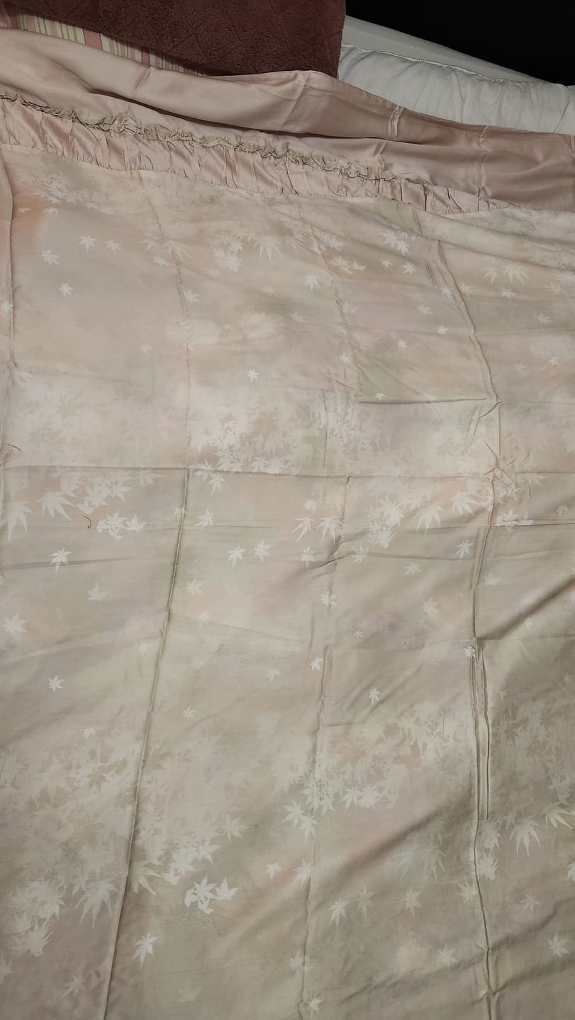 Customer photo review of Leaf Whisper Lyocell Bedding Set