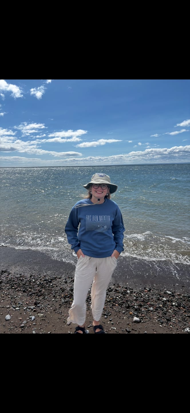 Customer photo review of Sweatshirt Fais Bien Natation