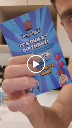 Customer video review of BIRTHDAY SCRATCHIE