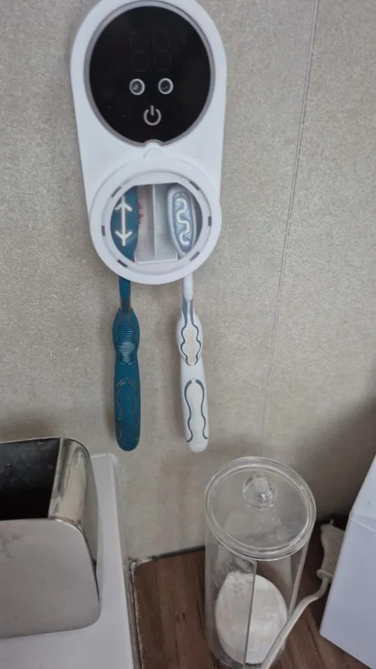 Customer photo review of Smart Touchless Toothbrush Sterilizer