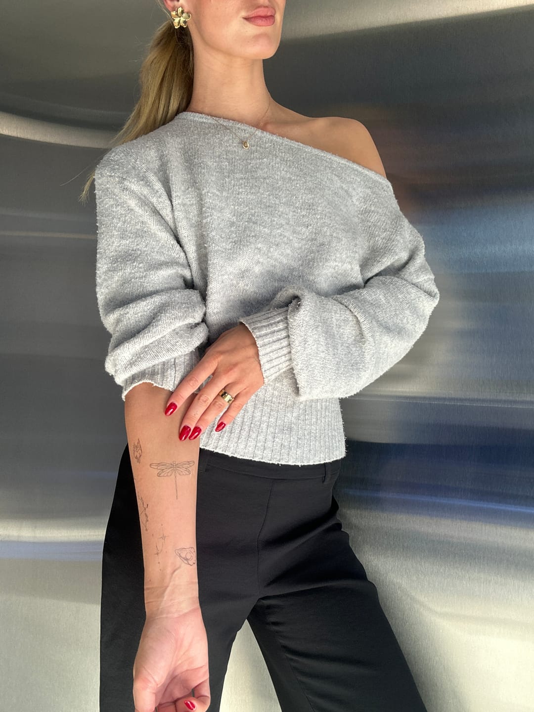Customer photo review of Fine Line Temporary Tattoos® — Icon Pack
