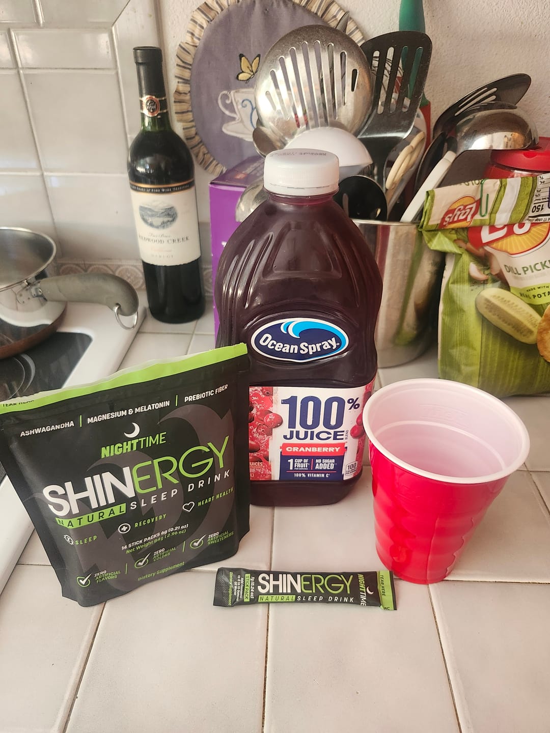 Customer photo review of Shinergy Nighttime Drink