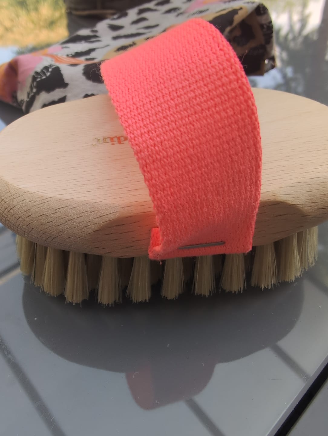 Customer photo review of Brosse de massage et brossage à sec pour drainage lymphatique