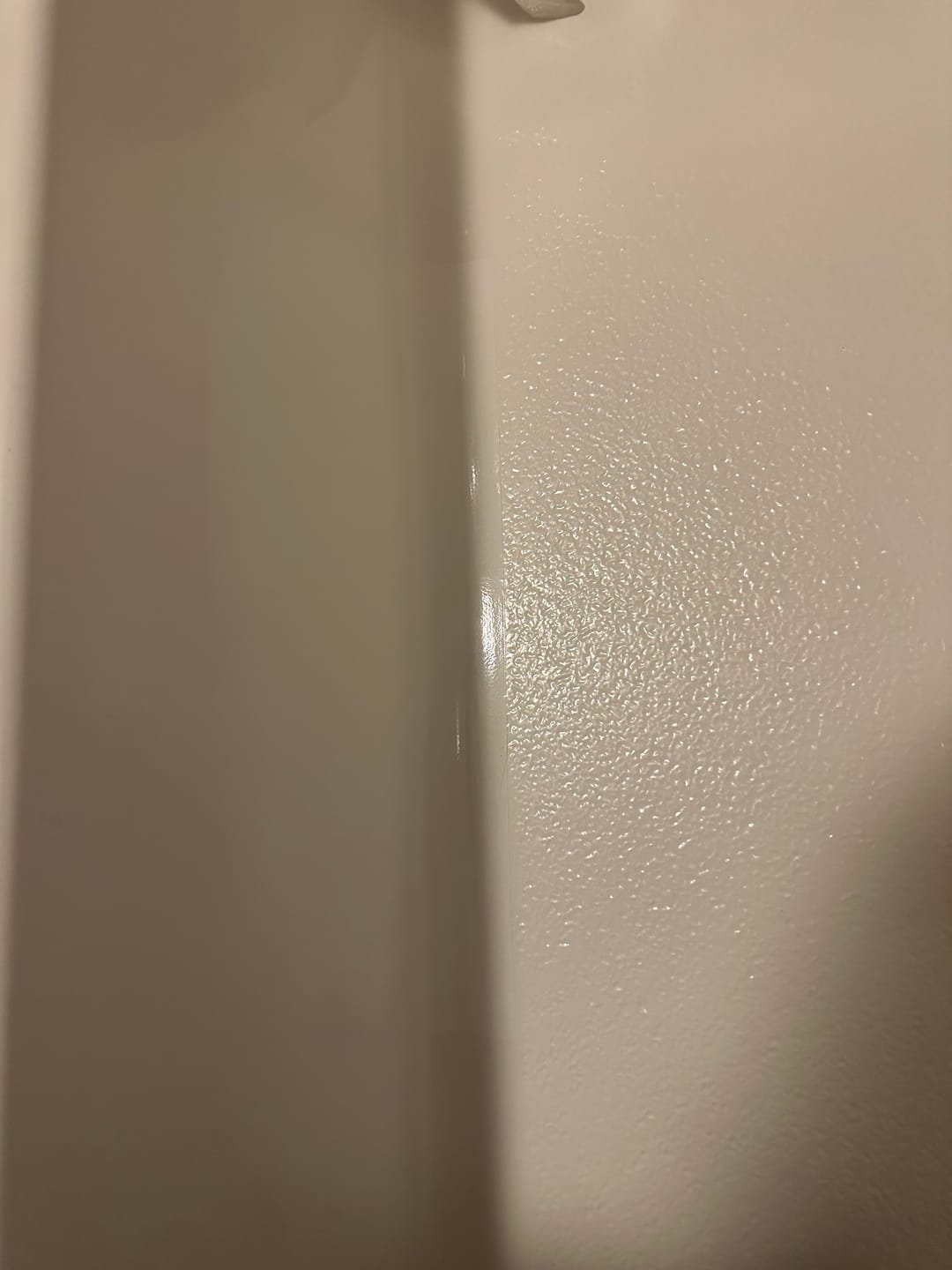 Customer photo review of Large Wall Damage - Tub and Shower Repair Kit