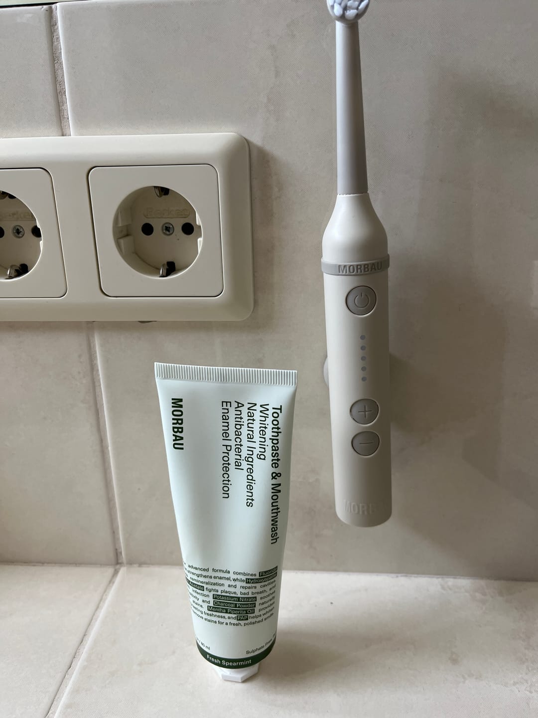 Customer photo review of Toothpaste & Mouthwash