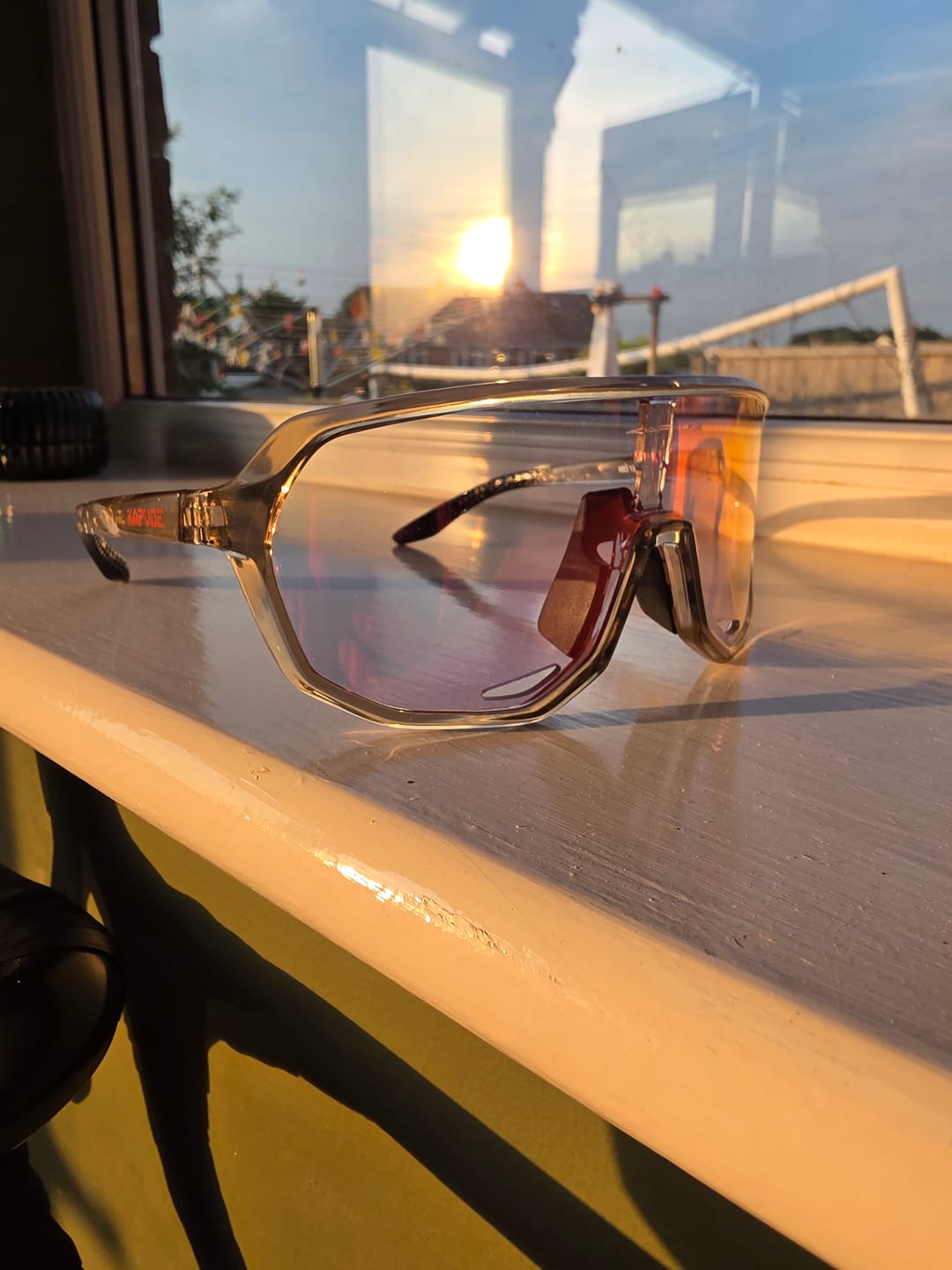 Customer photo review of REVO Kapvoe X63 Photochromic Sunglasses for Men Women