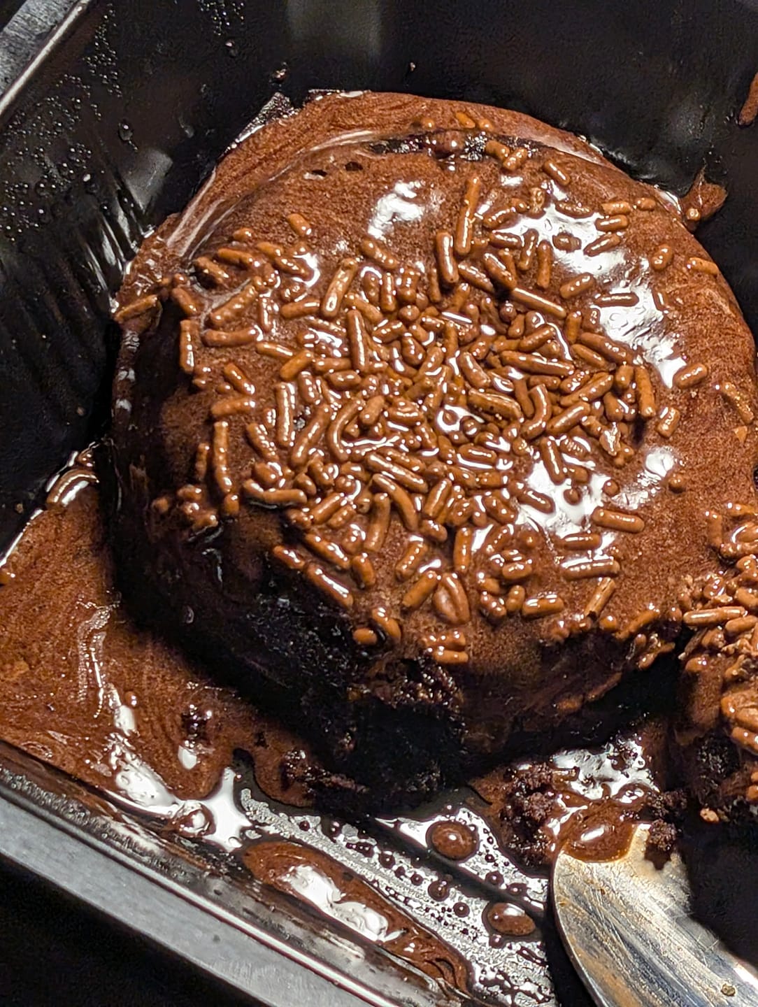 Customer photo review of Double Chocolate Protein Donuts