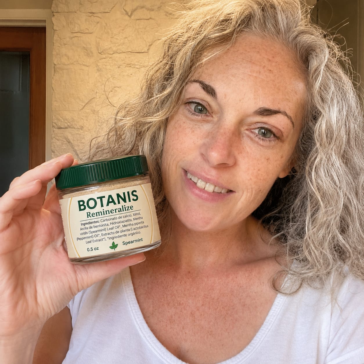 Customer photo review of Botanis | Conservá tus dientes por más tiempo