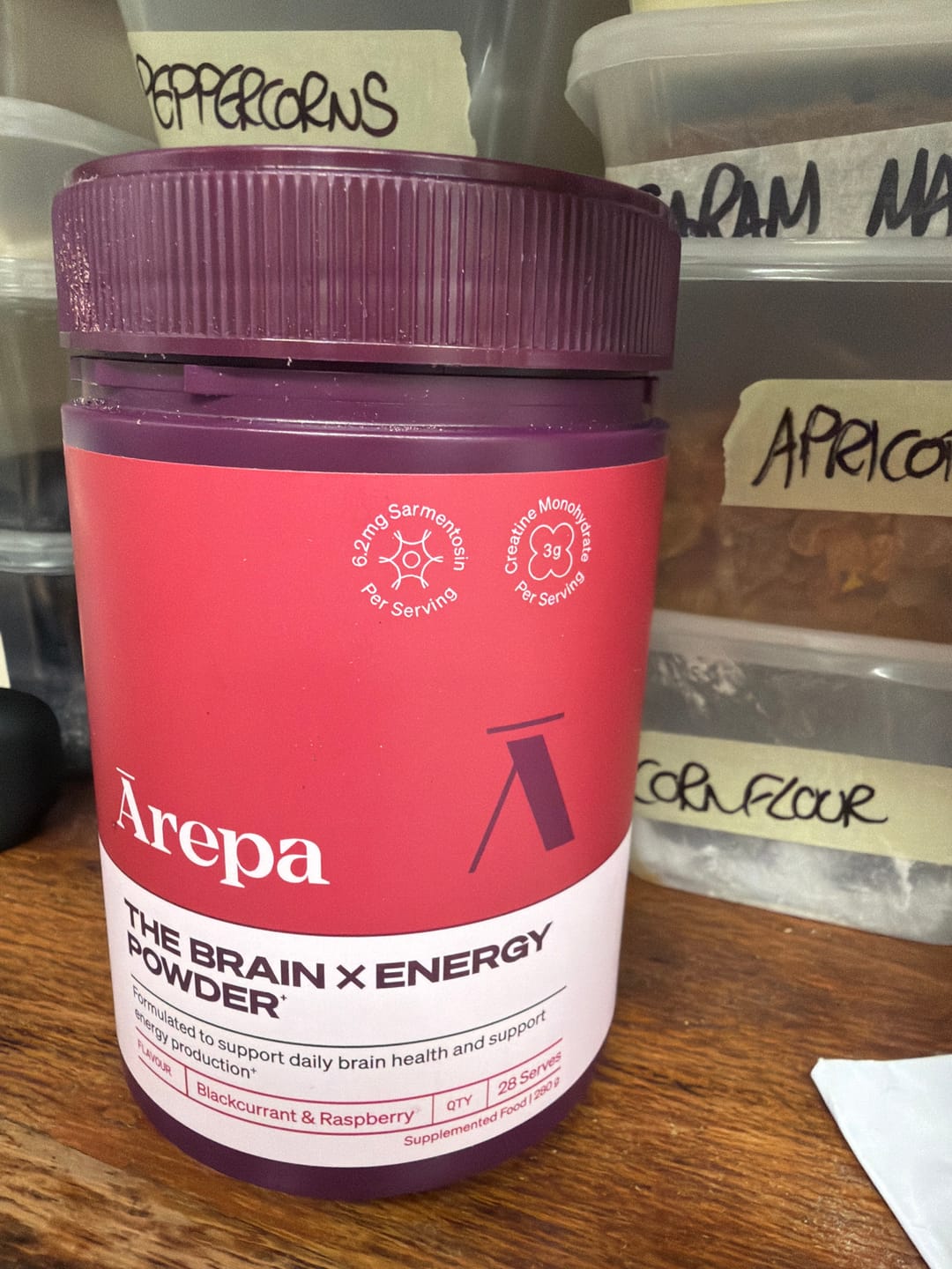 Customer photo review of The Brain x Energy Powder⁺