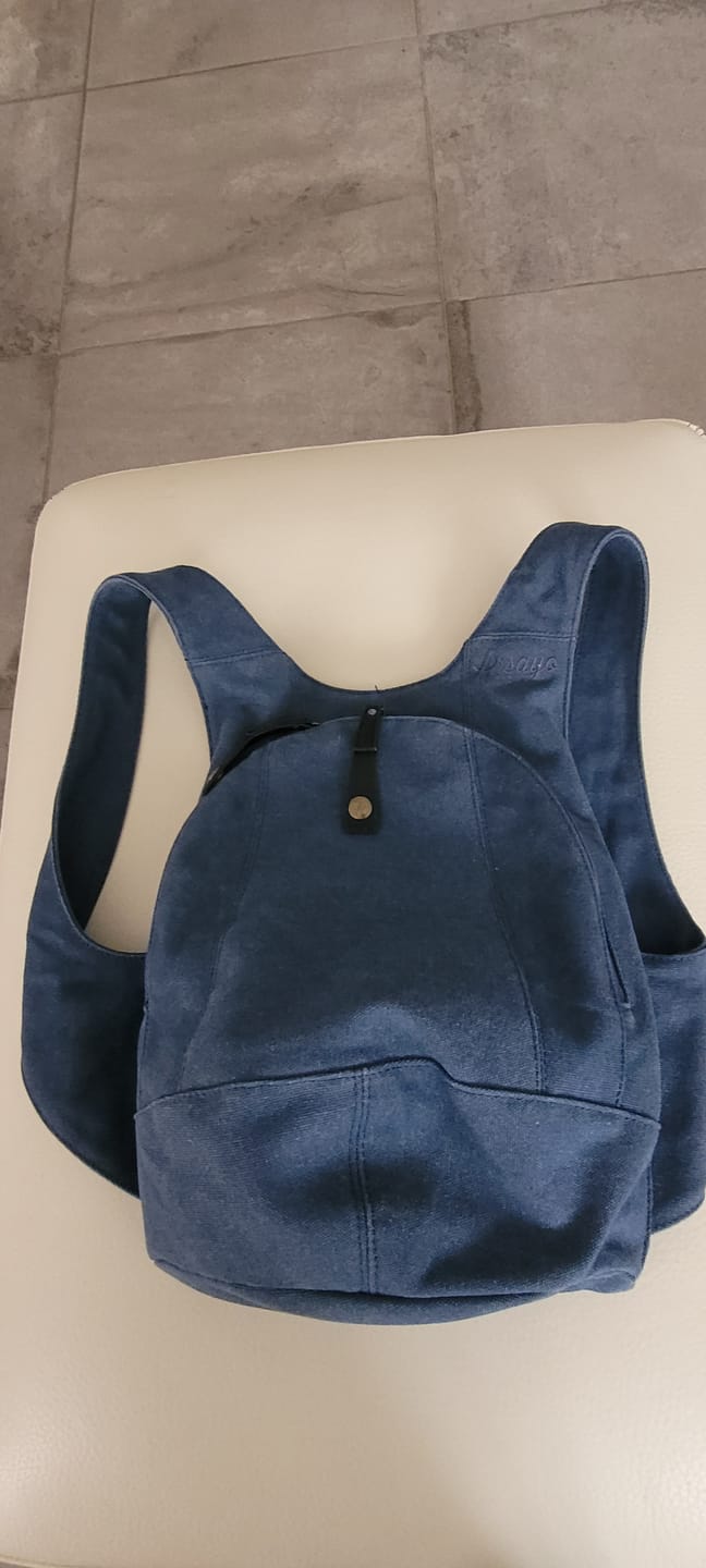 Customer photo review of Le sac à dos Estival en toile - Ergonomique et Antivol