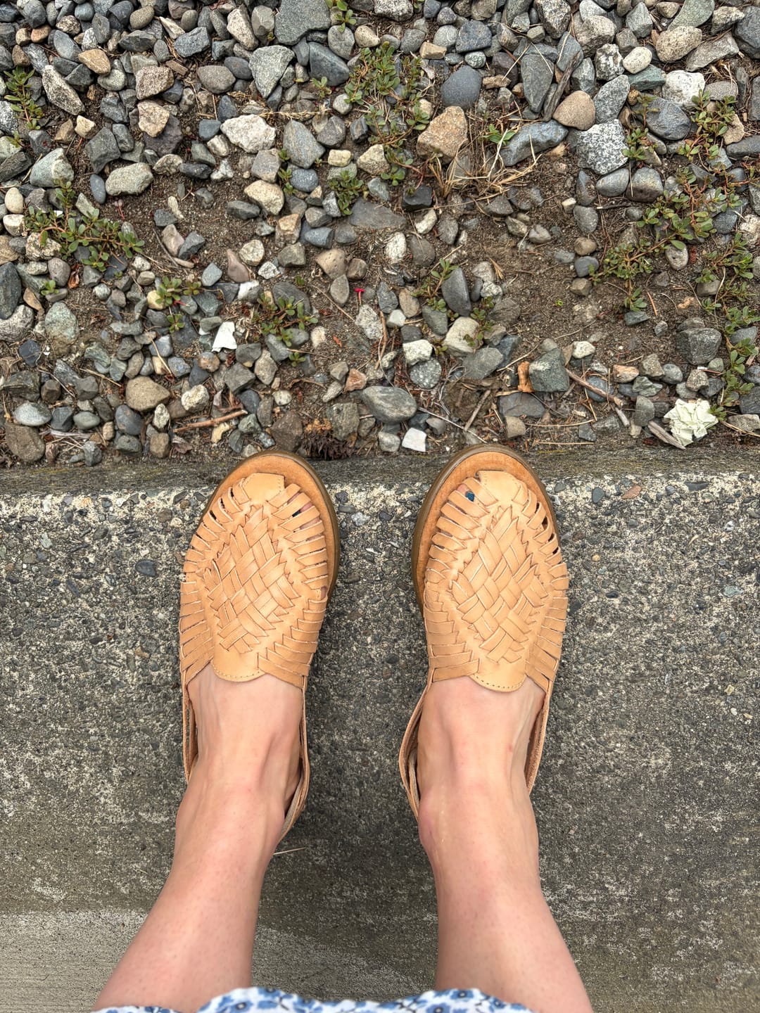 Customer photo review of Miranda Huarache - Tan