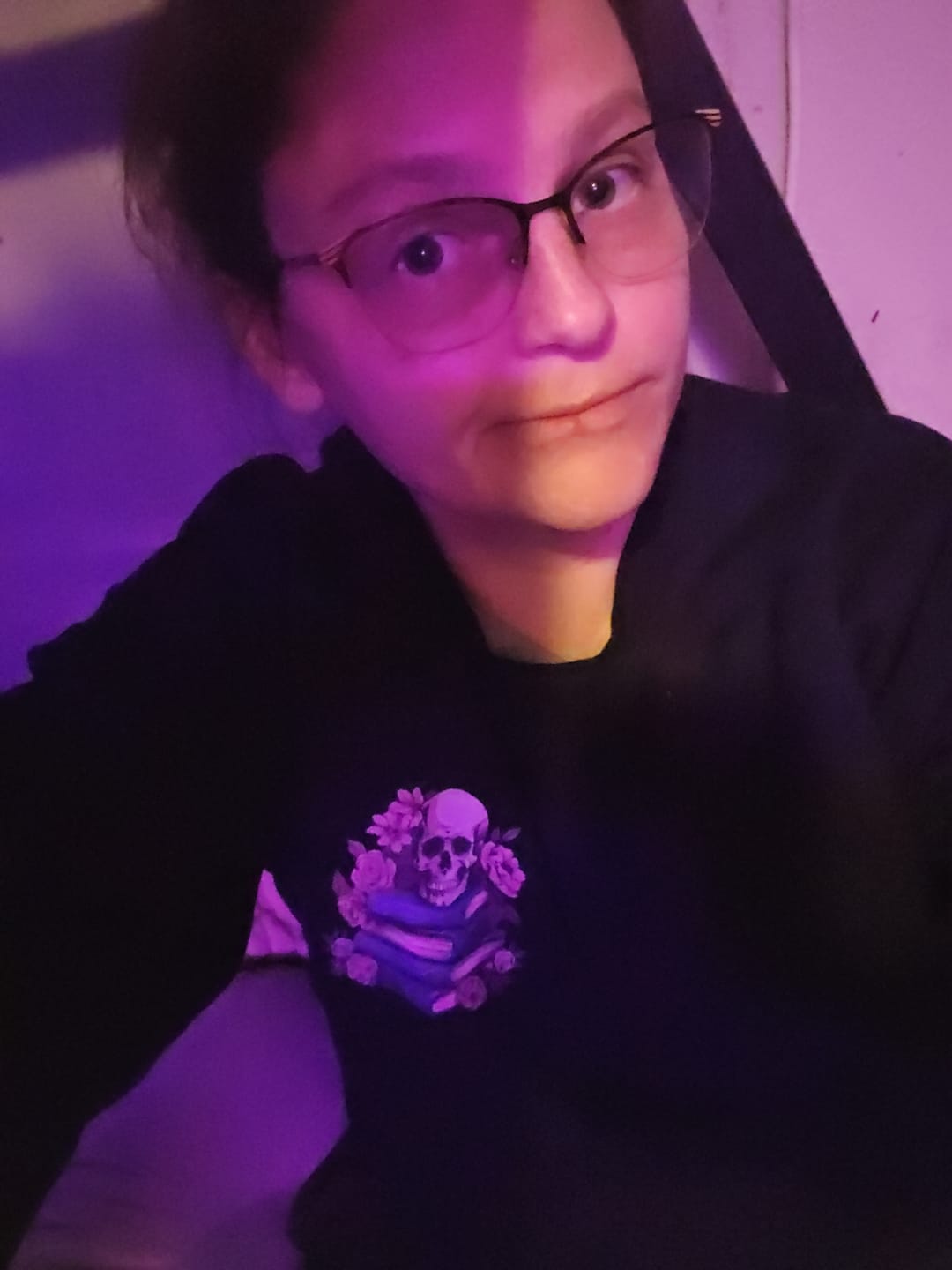 Customer photo review of Romantasy Music Fest Sweatshirt | Book Trope Pullover