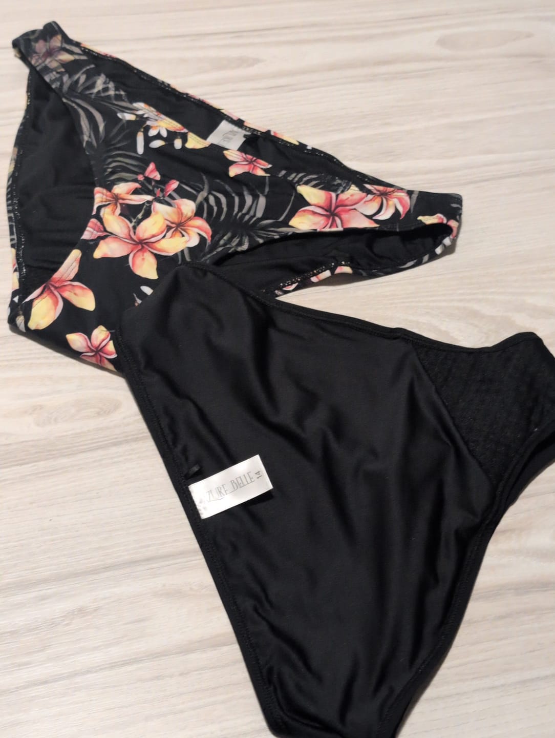 Customer photo review of Azure Ladies Period Swim Brief