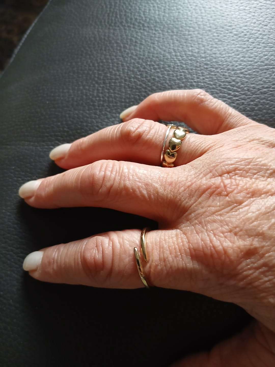 Customer photo review of Classic Claw Ring