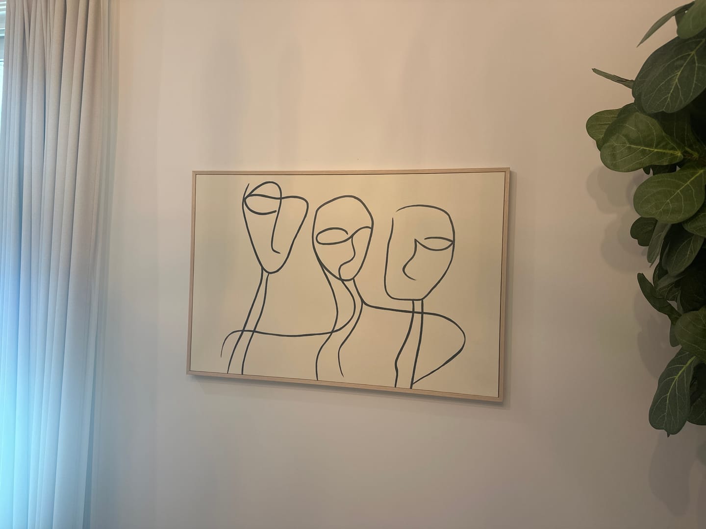 Customer photo review of #CL-Custom Painting in size 24"HX36"W Frame Canvas
