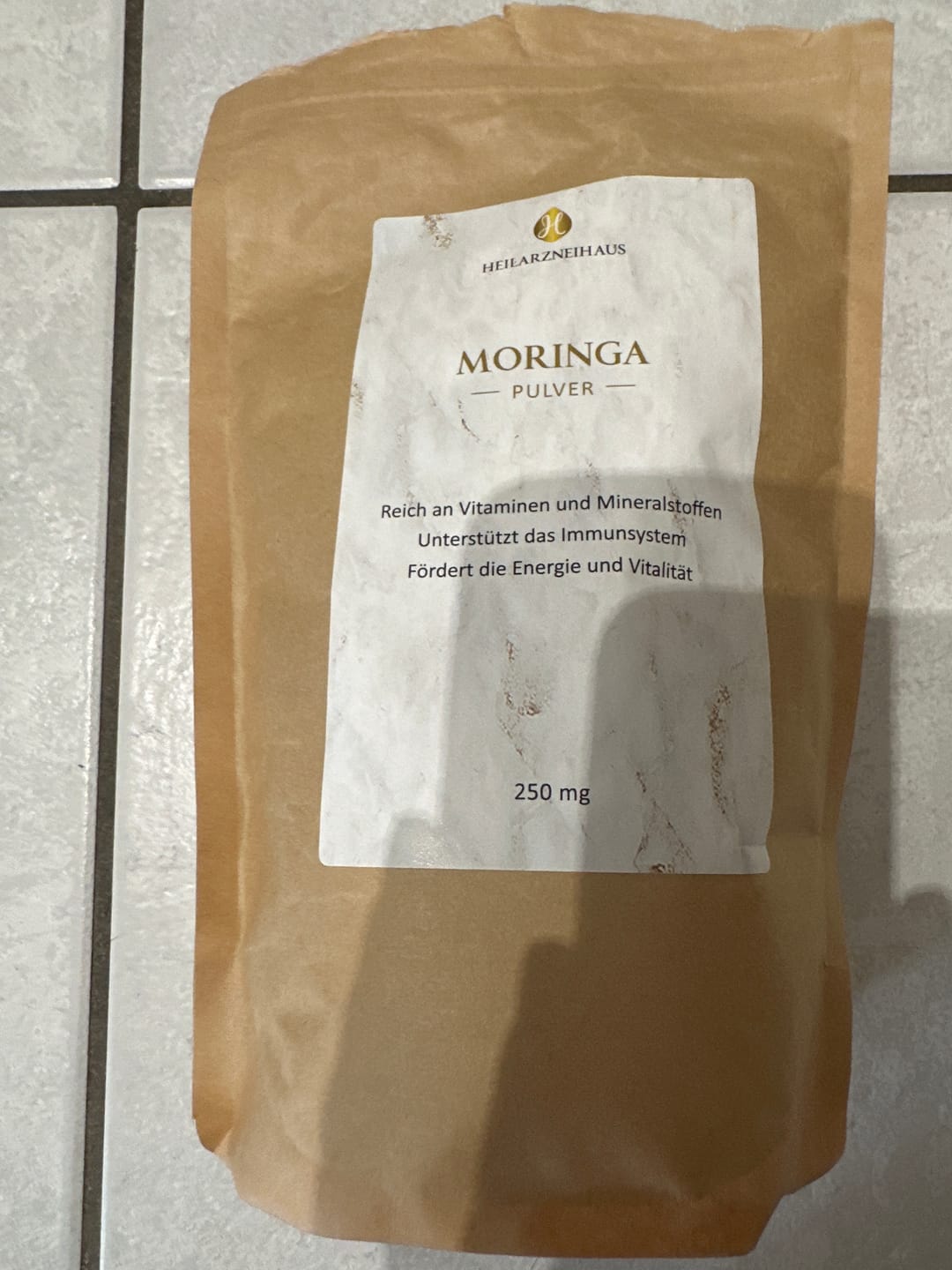 Customer photo review of Moringa Pulver 250g