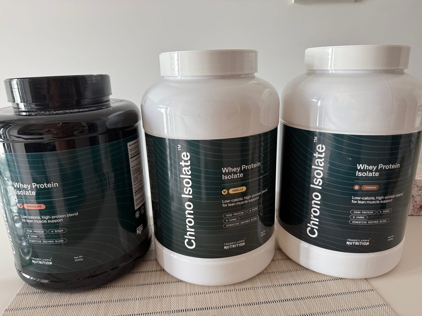 Customer photo review of Chrono Isolate Protein - Proteina izolata din zer