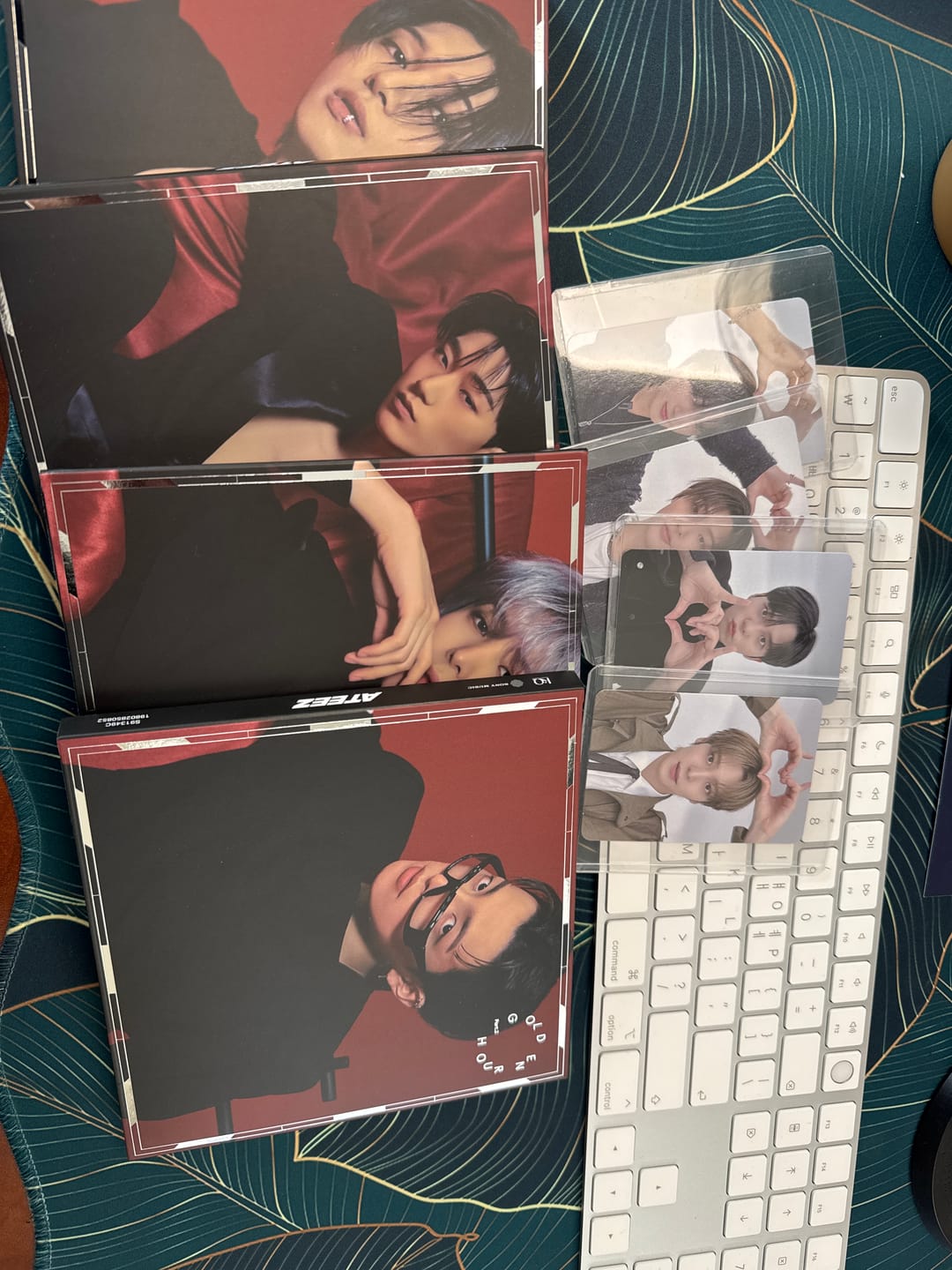 Customer photo review of [12/19 2:1 VIDEO CALL EVENT BY FROMM] ATEEZ - GOLDEN HOUR: Part.2 (DIGIPACK ver.) (PRE-ORDER)