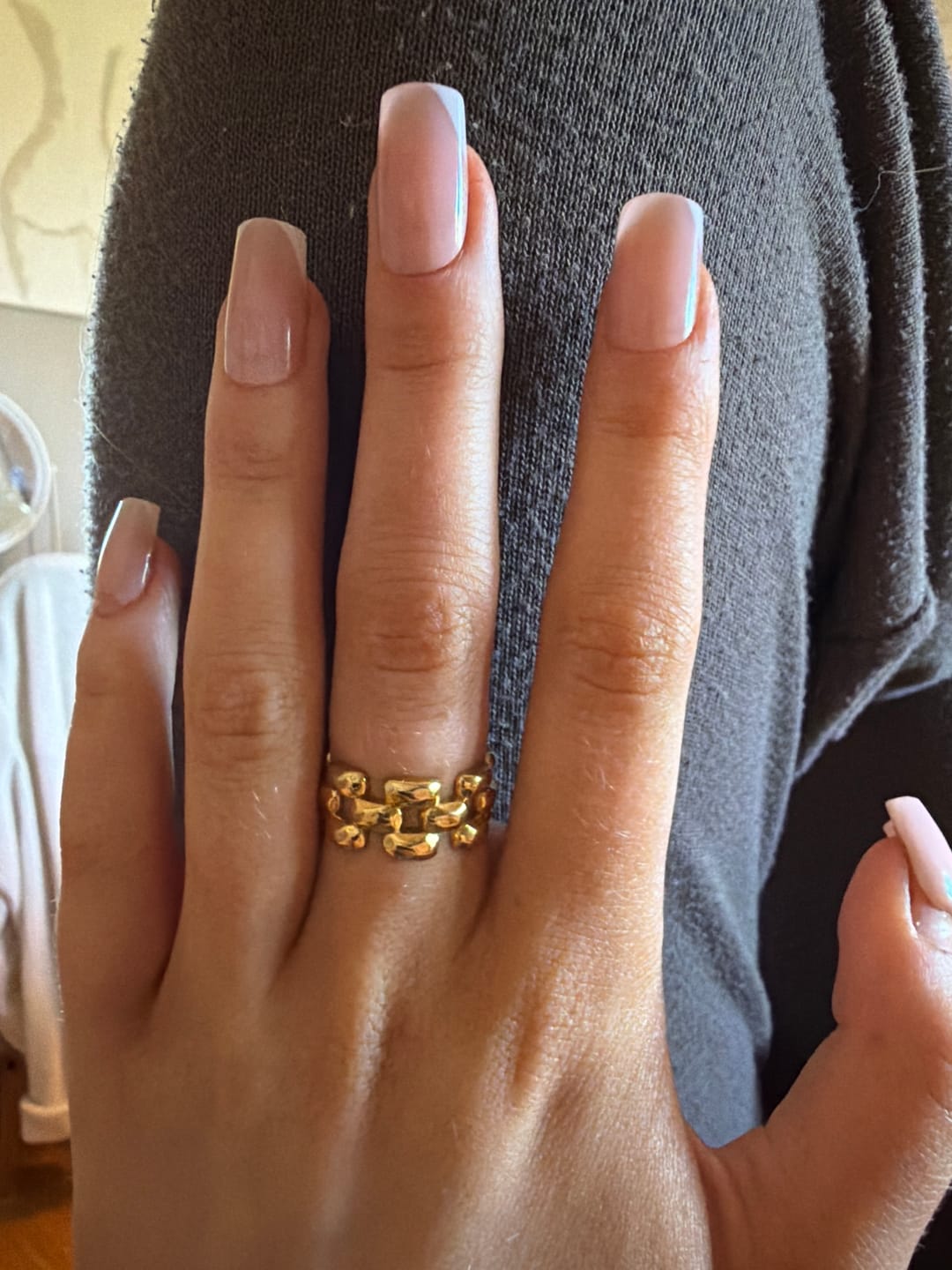 Customer photo review of Elira - Chunky Ring Stainless Steel