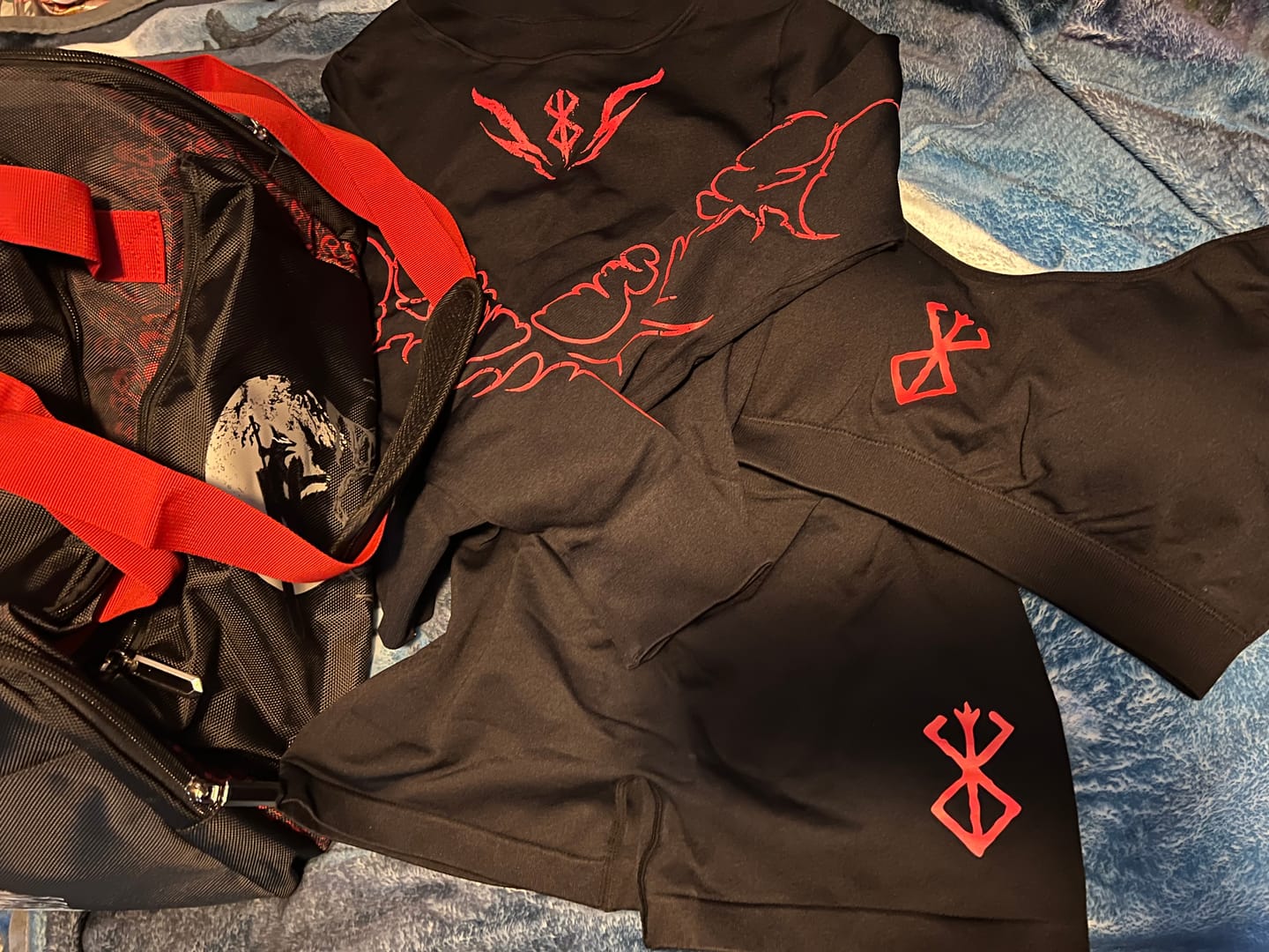 Customer photo review of Tormented Seamless Shorts